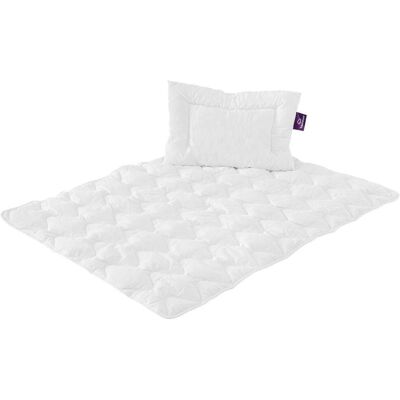 Träumeland Kinderbettset, Weiß, Textil, Füllung: Polyester, 100x135 cm, Oeko-Tex® Standard 100, strapazierfähig, antibakteriell, formstabil, pflegeleicht, für alle Schlafpositionen geeignet, atmungsaktiv, hygienisch, Schlafen, Babybettausstattung, Babydec Träumeland Kinderbettset, Weiß, Textil, Füllung: Polyester, 100x135 cm, Oeko-Tex® Standard 100, strapazierfähig, antibakteriell, formstabil, pflegeleicht, für alle Schlafpositionen geeignet, atmungsaktiv, hygienisch, Schlafen, Babybettausstattung, Babydec