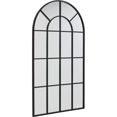 Mid.you Wandspiegel, Schwarz, Metall, Glas, Holzwerkstoff, rechteckig, 100x180x3 cm, Bsci, Garderobe, Garderobenspiegel Mid.you Wandspiegel, Schwarz, Metall, Glas, Holzwerkstoff, rechteckig, 100x180x3 cm, Bsci, Garderobe, Garderobenspiegel