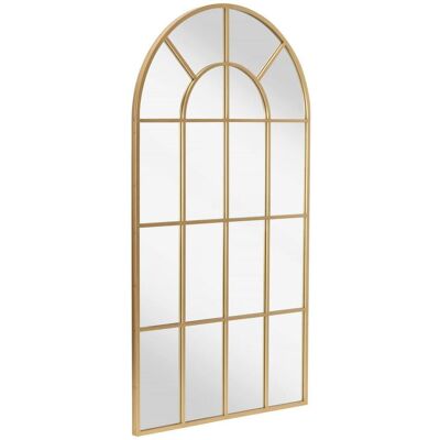 Mid.you Wandspiegel, Goldfarben, Metall, Glas, Holzwerkstoff, rechteckig, 100x180x3 cm, Bsci, Garderobe, Garderobenspiegel Mid.you Wandspiegel, Goldfarben, Metall, Glas, Holzwerkstoff, rechteckig, 100x180x3 cm, Bsci, Garderobe, Garderobenspiegel