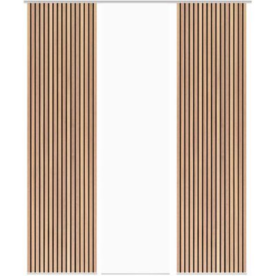 Flächenvorhang, Braun, Textil, Graphik, 60x245 cm, Oeko-Tex® Standard 100, mit Beschwerungsstab, mit Flauschband, Öffnung für Beschwerungsstab, mit Paneelwagen, Heimtextilien, Vorhänge, Flächenvorhänge Flächenvorhang, Braun, Textil, Graphik, 60x245 cm, Oeko-Tex® Standard 100, mit Beschwerungsstab, mit Flauschband, Öffnung für Beschwerungsstab, mit Paneelwagen, Heimtextilien, Vorhänge, Flächenvorhänge