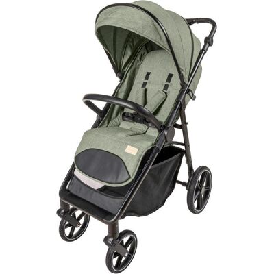 Jimmylee Buggy, Grün, Textil, 56x107x55 cm, EN 1888, Fußstütze abklappbar, kugelgelagerte Räder, 5-Punkte-Gurt, Griff in Lederoptik, Transportsicherung, Einhand-Faltmechanismus, abnehmbarer Schutzbügel, Baby on Tour, Kinderwagen, Buggys Jimmylee Buggy, Grün, Textil, 56x107x55 cm, EN 1888, Fußstütze abklappbar, kugelgelagerte Räder, 5-Punkte-Gurt, Griff in Lederoptik, Transportsicherung, Einhand-Faltmechanismus, abnehmbarer Schutzbügel, Baby on Tour, Kinderwagen, Buggys