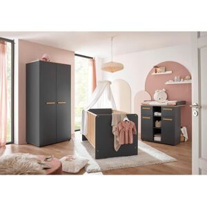 My Baby Lou Babyzimmer, Graphitfarben, Eiche Artisan, Holz, Holzwerkstoff, Buche, 1 Fächer, 2 Schublade(n) Schubladen, höhenverstellbar, Lattenrost inklusive, Schlupfsprossen, Babymöbel & Kindermöbel, Babyzimmer, Babyzimmer-Serien My Baby Lou Babyzimmer, Graphitfarben, Eiche Artisan, Holz, Holzwerkstoff, Buche, 1 Fächer, 2 Schublade(n) Schubladen, höhenverstellbar, Lattenrost inklusive, Schlupfsprossen, Babymöbel & Kindermöbel, Babyzimmer, Babyzimmer-Serien