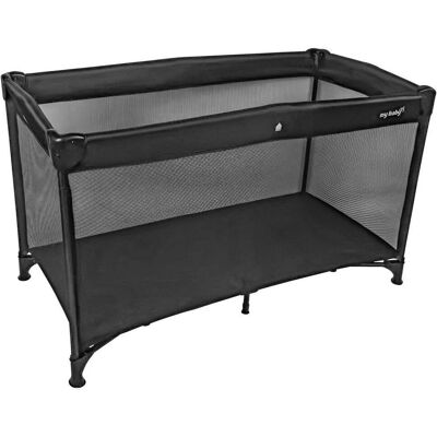 My Baby Lou Reisebett, Schwarz, Metall, Kunststoff, Textil, 120x60x74 cm, zusammenklappbar, Babymöbel & Kindermöbel, Babyzimmer, Babybetten, Reisegitterbetten My Baby Lou Reisebett, Schwarz, Metall, Kunststoff, Textil, 120x60x74 cm, zusammenklappbar, Babymöbel & Kindermöbel, Babyzimmer, Babybetten, Reisegitterbetten