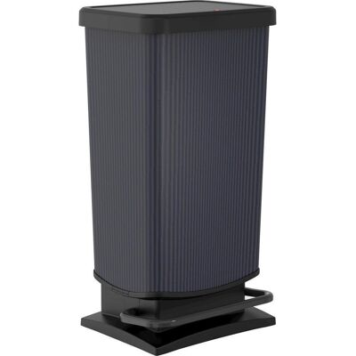 Rotho Abfalleimer, Graphitfarben, Schwarz, Kunststoff, 40 l, 29.5x67.6x35.3 cm, Reach, DIN EN ISO 14001, DIN EN ISO 9001, Haushalt & Reinigung, Reinigung, Mülleimer & Abfallsammler Rotho Abfalleimer, Graphitfarben, Schwarz, Kunststoff, 40 l, 29.5x67.6x35.3 cm, Reach, DIN EN ISO 14001, DIN EN ISO 9001, Haushalt & Reinigung, Reinigung, Mülleimer & Abfallsammler