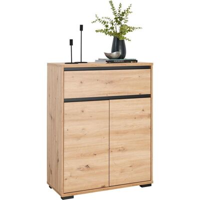 Xora Schuhschrank, Anthrazit, Eiche Artisan, Kunststoff, 3 Fächer, 1 Schublade(n) Schubladen, 80x102.8x38 cm, Beimöbel erhältlich, stehend, Holzmöbel, Garderobe Holz, Schuhschränke Holz Xora Schuhschrank, Anthrazit, Eiche Artisan, Kunststoff, 3 Fächer, 1 Schublade(n) Schubladen, 80x102.8x38 cm, Beimöbel erhältlich, stehend, Holzmöbel, Garderobe Holz, Schuhschränke Holz