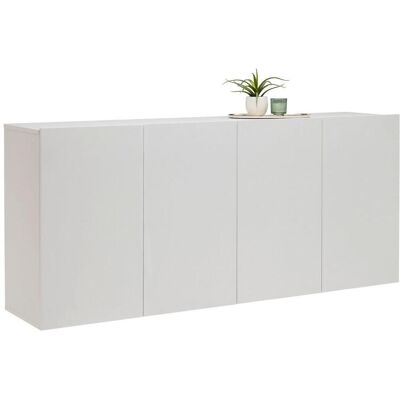 Hom´in Hom`in Sideboard, Weiß, Holzwerkstoff, 6 Fächer, 180x80x42 cm, hängend, Kleinmöbel, Kommoden, Sideboards Hom´in Hom`in Sideboard, Weiß, Holzwerkstoff, 6 Fächer, 180x80x42 cm, hängend, Kleinmöbel, Kommoden, Sideboards