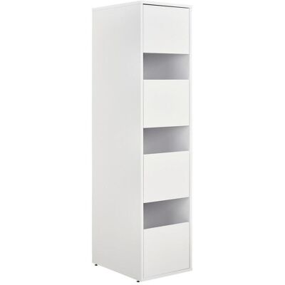 Xora Wäscheschrank, Weiß, Holzwerkstoff, 3 Fächer, 50x210x67.5 cm, Waschküche, Wäscheschrank Xora Wäscheschrank, Weiß, Holzwerkstoff, 3 Fächer, 50x210x67.5 cm, Waschküche, Wäscheschrank