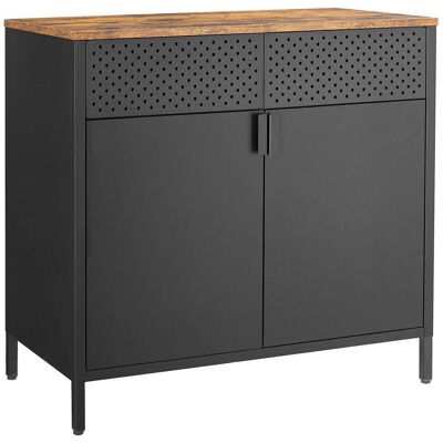 Boxxx Kommode, Schwarz, Metall, Holzwerkstoff, Vintage, 1 Fächer, 80x76x40 cm, Typenauswahl, Beimöbel erhältlich, stehend, Holzmöbel, Wohnwände Holz, Wohnwand Serien Holz Boxxx Kommode, Schwarz, Metall, Holzwerkstoff, Vintage, 1 Fächer, 80x76x40 cm, Typenauswahl, Beimöbel erhältlich, stehend, Holzmöbel, Wohnwände Holz, Wohnwand Serien Holz