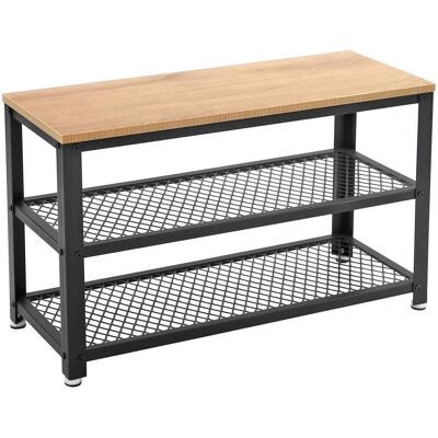 Boxxx - REGÁL NA TOPÁNKY - 73x45x30 cm - Schwarz - shoe rack Boxxx - REGÁL NA TOPÁNKY - 73x45x30 cm - Schwarz - shoe rack