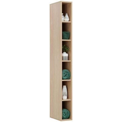 Stylife Regal, Eichefarben, Holzwerkstoff, 5 Fächer, 17.2x159.1x35.3 cm, Made in Germany, Beimöbel erhältlich, hängend, Wohnzimmer, Regale, Bücherregale Stylife Regal, Eichefarben, Holzwerkstoff, 5 Fächer, 17.2x159.1x35.3 cm, Made in Germany, Beimöbel erhältlich, hängend, Wohnzimmer, Regale, Bücherregale