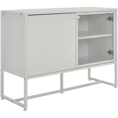 Novel Sideboard, Weiß, Metall, Holzwerkstoff, 2 Fächer, 100x75x41 cm, stehend, Kleinmöbel, Kommoden, Sideboards Novel Sideboard, Weiß, Metall, Holzwerkstoff, 2 Fächer, 100x75x41 cm, stehend, Kleinmöbel, Kommoden, Sideboards