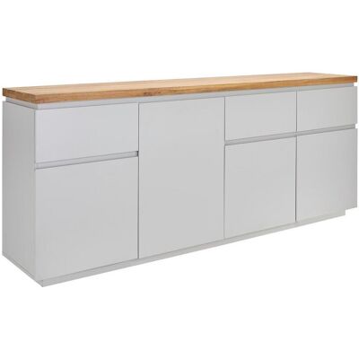 Novel Sideboard, Eichefarben, Kaschmir, Holz, Holzwerkstoff, Eiche, vollmassiv, 4 Fächer, 3 Schublade(n) Schubladen, 195x82x42 cm, Bsci, Holzmöbel, Kommoden Holz, Sideboards Holz Novel Sideboard, Eichefarben, Kaschmir, Holz, Holzwerkstoff, Eiche, vollmassiv, 4 Fächer, 3 Schublade(n) Schubladen, 195x82x42 cm, Bsci, Holzmöbel, Kommoden Holz, Sideboards Holz