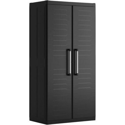 Keter Geräteschrank, Schwarz, Kunststoff, 4 Fächer, 89x182x54 cm, Freizeit & Co, Heimwerken, Werkstatteinrichtung, Werkzeugschränke Keter Geräteschrank, Schwarz, Kunststoff, 4 Fächer, 89x182x54 cm, Freizeit & Co, Heimwerken, Werkstatteinrichtung, Werkzeugschränke