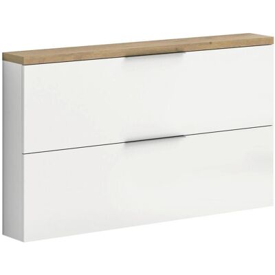 Xora Schuhkipper, Eichefarben, Weiß Hochglanz, Holzwerkstoff, 140x82x19 cm, hängend, Holzmöbel, Garderobe Holz, Schuhkipper Holz Xora Schuhkipper, Eichefarben, Weiß Hochglanz, Holzwerkstoff, 140x82x19 cm, hängend, Holzmöbel, Garderobe Holz, Schuhkipper Holz