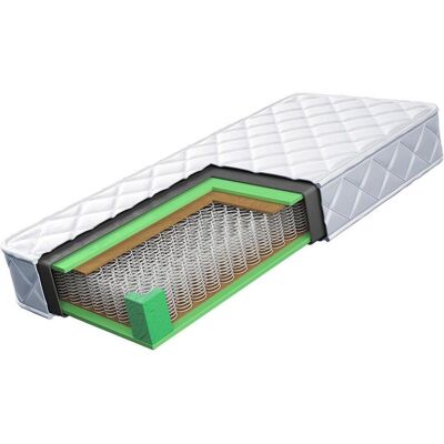 Boxxx Federkernmatratze, Weiß, Textil, H4, 90x200 cm, Oeko-Tex® Standard 100, atmungsaktiv, alternative Größen erhältlich, Schlafzimmer, Matratzen, Federkernmatratzen Boxxx Federkernmatratze, Weiß, Textil, H4, 90x200 cm, Oeko-Tex® Standard 100, atmungsaktiv, alternative Größen erhältlich, Schlafzimmer, Matratzen, Federkernmatratzen