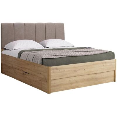 Carryhome Stauraumbett, Eiche Artisan, Holzwerkstoff, 2 Schublade(n) Schubladen, 140x200 cm, Babymöbel & Kindermöbel, Kinderzimmer & Jugendzimmer, Kinderbetten, Kinderbetten & Jugendbetten Carryhome Stauraumbett, Eiche Artisan, Holzwerkstoff, 2 Schublade(n) Schubladen, 140x200 cm, Babymöbel & Kindermöbel, Kinderzimmer & Jugendzimmer, Kinderbetten, Kinderbetten & Jugendbetten