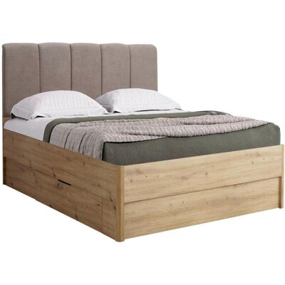 Carryhome Stauraumbett, Eiche Artisan, Holzwerkstoff, 2 Schublade(n) Schubladen, 120x200 cm, Babymöbel & Kindermöbel, Kinderzimmer & Jugendzimmer, Kinderbetten, Kinderbetten & Jugendbetten Carryhome Stauraumbett, Eiche Artisan, Holzwerkstoff, 2 Schublade(n) Schubladen, 120x200 cm, Babymöbel & Kindermöbel, Kinderzimmer & Jugendzimmer, Kinderbetten, Kinderbetten & Jugendbetten