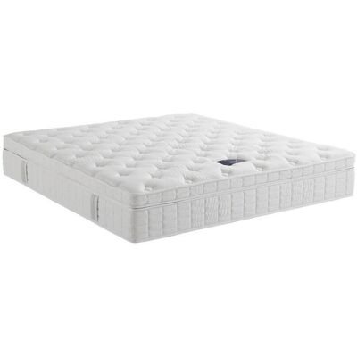 Boxspringmatratze, Weiß, Textil, H3, 5-Zonen, Höhe ca. 33 cm, Füllung: Hypersoftschaum, 90x200 cm, ISO 9001, Textiles Vertrauen - Oeko-Tex®, DIN EN ISO 14001, Made in Turkey, Über- und Sondergrößen erhältlich, Tragegriffe, atmungsaktiv, alternative Größen Boxspringmatratze, Weiß, Textil, H3, 5-Zonen, Höhe ca. 33 cm, Füllung: Hypersoftschaum, 90x200 cm, ISO 9001, Textiles Vertrauen - Oeko-Tex®, DIN EN ISO 14001, Made in Turkey, Über- und Sondergrößen erhältlich, Tragegriffe, atmungsaktiv, alternative Größen