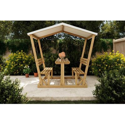 Ambia Garden Gartenset, Creme, Akaziefarben, Holz, Textil, 3-teilig, Akazie, massiv, 210x183x120 cm, wetterfest, Gartenmöbel, Gartengarnituren, Gartenmöbel-Sets Ambia Garden Gartenset, Creme, Akaziefarben, Holz, Textil, 3-teilig, Akazie, massiv, 210x183x120 cm, wetterfest, Gartenmöbel, Gartengarnituren, Gartenmöbel-Sets