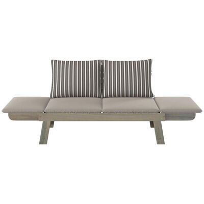 Ambia Garden Gartenbank, Mehrfarbig, Taupe, Akaziefarben, Holz, Textil, Akazie, Hartholz, 190x76x67 cm, Holzmöbel, Sitzgelegenheiten Holz, Holzbänke, Gartenbänke Holz Ambia Garden Gartenbank, Mehrfarbig, Taupe, Akaziefarben, Holz, Textil, Akazie, Hartholz, 190x76x67 cm, Holzmöbel, Sitzgelegenheiten Holz, Holzbänke, Gartenbänke Holz