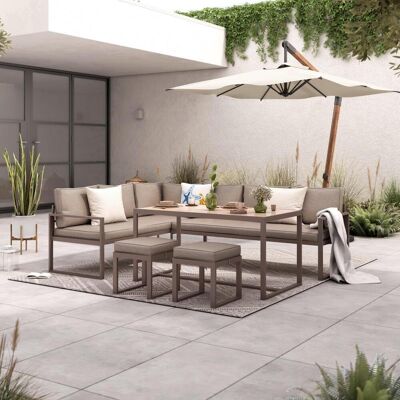 Ambia Garden Lounge Essgruppen - Braun - Gartenmöbel Ambia Garden Lounge Essgruppen - Braun - Gartenmöbel
