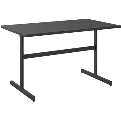 Ambia Garden Gartentisch, Anthrazit, Metall, rechteckig, Flachrohr, 80x74x140 cm, platzsparend, Gartenmöbel, Gartentische, Gartentische Ambia Garden Gartentisch, Anthrazit, Metall, rechteckig, Flachrohr, 80x74x140 cm, platzsparend, Gartenmöbel, Gartentische, Gartentische