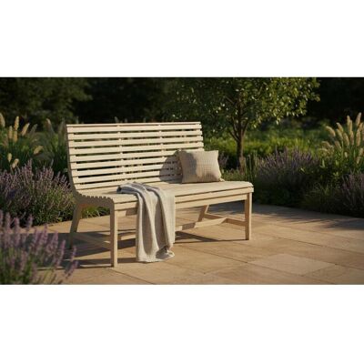 Ambia Garden Gartenbank, Teakfarben, Holz, Akazie, Hartholz, 125x87x66 cm, Holzmöbel, Sitzgelegenheiten Holz, Holzbänke, Gartenbänke Holz Ambia Garden Gartenbank, Teakfarben, Holz, Akazie, Hartholz, 125x87x66 cm, Holzmöbel, Sitzgelegenheiten Holz, Holzbänke, Gartenbänke Holz