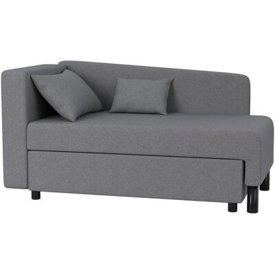 Carryhome Récamiere, Grau, Kunststoff, Füllung: Schaumstoff, 145x75x75 cm, Liegefunktion, Schlafen auf Sitzhöhe, Armlehnen seitenverkehrt montierbar, Wohnzimmer, Sofas & Couches, Sofas, Recamieren Carryhome Récamiere, Grau, Kunststoff, Füllung: Schaumstoff, 145x75x75 cm, Liegefunktion, Schlafen auf Sitzhöhe, Armlehnen seitenverkehrt montierbar, Wohnzimmer, Sofas & Couches, Sofas, Recamieren