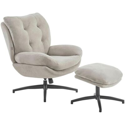 Carryhome Relaxsesselset, Schwarz, Taupe, Metall, Textil, 75x97x88 cm, Wohnzimmer, Sessel, Relaxsessel Carryhome Relaxsesselset, Schwarz, Taupe, Metall, Textil, 75x97x88 cm, Wohnzimmer, Sessel, Relaxsessel
