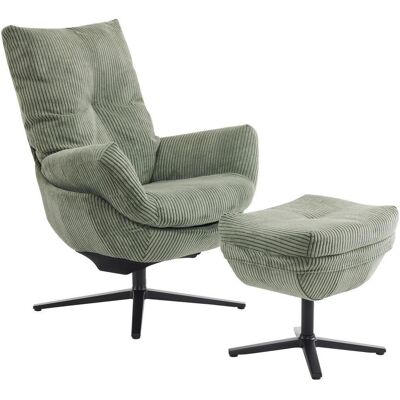 Carryhome Relaxsesselset, Grün, Schwarz, Metall, Textil, 77x100x78 cm, erweiterbar (Typenauswahl), Relaxfunktion, Wohnzimmer, Sessel, Relaxsessel Carryhome Relaxsesselset, Grün, Schwarz, Metall, Textil, 77x100x78 cm, erweiterbar (Typenauswahl), Relaxfunktion, Wohnzimmer, Sessel, Relaxsessel