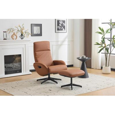 Livetastic Relaxsesselset, Braun, Metall, Echtleder, Rindleder, 77x107x75 cm, Relaxfunktion, Wohnzimmer, Sessel, Ledersessel Livetastic Relaxsesselset, Braun, Metall, Echtleder, Rindleder, 77x107x75 cm, Relaxfunktion, Wohnzimmer, Sessel, Ledersessel