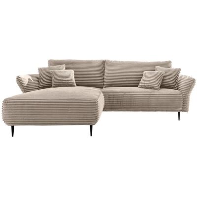 P & B Ecksofa, Cappuccino, Metall, Uni, Füllung: Schaumstoff,Schaumstoff,Schaumstoff, seitenverkehrt montierbar, L-Form, 264-302x178 cm, Made in EU, Rücken echt, Armteil links, Armteil rechts, Wohnzimmer, Sofas & Couches, Wohnlandschaften, Ecksofas P & B Ecksofa, Cappuccino, Metall, Uni, Füllung: Schaumstoff,Schaumstoff,Schaumstoff, seitenverkehrt montierbar, L-Form, 264-302x178 cm, Made in EU, Rücken echt, Armteil links, Armteil rechts, Wohnzimmer, Sofas & Couches, Wohnlandschaften, Ecksofas
