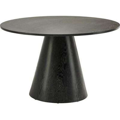 Mid.you Esstisch, Schwarz, Holzwerkstoff, Holzoptik, rund, konisch, A-Form, 120x75x120 cm, Esszimmer, Esstische, Esstische rund Mid.you Esstisch, Schwarz, Holzwerkstoff, Holzoptik, rund, konisch, A-Form, 120x75x120 cm, Esszimmer, Esstische, Esstische rund