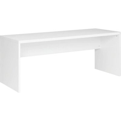 Xora Weiß Hochglanz Schreibtisch - 180x70 cm - Bürotisch Xora Weiß Hochglanz Schreibtisch - 180x70 cm - Bürotisch
