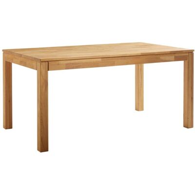 Carryhome Esstisch, Wildeiche, Holz, Wildeiche, massiv, rechteckig, eckig, 90x75x160 cm, Holzmöbel, Holztische, Esstische Holz, Massivholztische Carryhome Esstisch, Wildeiche, Holz, Wildeiche, massiv, rechteckig, eckig, 90x75x160 cm, Holzmöbel, Holztische, Esstische Holz, Massivholztische