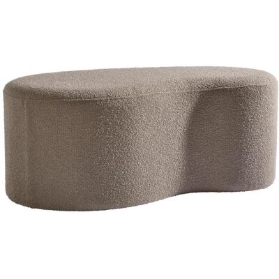 Mid.you Hocker, Hellbraun, Textil, Holzwerkstoff, 93x37x49 cm, Wohnzimmer, Sessel, Hocker & Hockerbänke, Sitzhocker Mid.you Hocker, Hellbraun, Textil, Holzwerkstoff, 93x37x49 cm, Wohnzimmer, Sessel, Hocker & Hockerbänke, Sitzhocker
