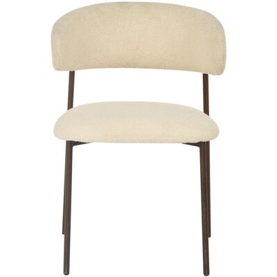 Livetastic Stuhl, Weiß, Holz, Metall, Textil, Pappel, Sperrholz, Rundrohr, 55x78x58 cm, Esszimmer, Stühle, Polsterstühle Livetastic Stuhl, Weiß, Holz, Metall, Textil, Pappel, Sperrholz, Rundrohr, 55x78x58 cm, Esszimmer, Stühle, Polsterstühle