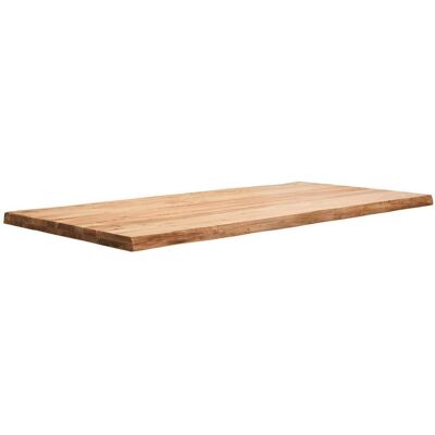 Valdera Tischplatte, Akaziefarben, Holz, Akazie, Hartholz, Holz, rechteckig, 90x5.5x180 cm, Esszimmer, Esstische, Tischsysteme, Tischplatten Valdera Tischplatte, Akaziefarben, Holz, Akazie, Hartholz, Holz, rechteckig, 90x5.5x180 cm, Esszimmer, Esstische, Tischsysteme, Tischplatten