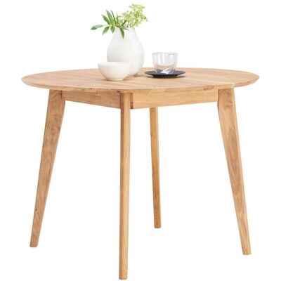 Carryhome Esstisch - Eiche - 100x100x76 cm - Massivholz Carryhome Esstisch - Eiche - 100x100x76 cm - Massivholz