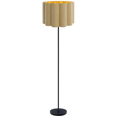 Novel Stehleuchte, Schwarz, Metall, Kunststoff, Textil, Abstraktes, 150 cm, RoHS, CE, Fußschalter, Textilschirm, Lampen & Leuchten, Innenbeleuchtung, Stehlampen, Stehlampen Novel Stehleuchte, Schwarz, Metall, Kunststoff, Textil, Abstraktes, 150 cm, RoHS, CE, Fußschalter, Textilschirm, Lampen & Leuchten, Innenbeleuchtung, Stehlampen, Stehlampen