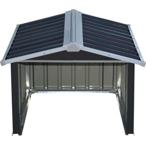 Ambia Garden Kleingarage, Anthrazit, Metall, 86x100x63.5 cm, Gartenzubehör, Geräteschuppen Ambia Garden Kleingarage, Anthrazit, Metall, 86x100x63.5 cm, Gartenzubehör, Geräteschuppen