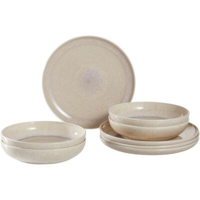 Villeroy & Boch Perlemor Sand Geschirrset 8-tlg - Dinerset Villeroy & Boch Perlemor Sand Geschirrset 8-tlg - Dinerset