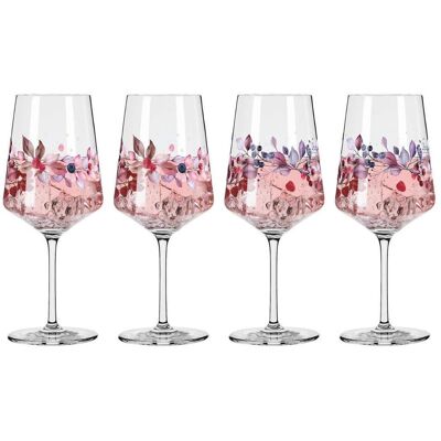 Ritzenhoff Spritzerglas, Rosa, Weiß, Altrosa, Flieder, Glas, 4-teilig, 544 ml, 9.3x22.5x9.3 cm, Fsc, Made in Germany, Gläser, Weingläser, Weißweingläser Ritzenhoff Spritzerglas, Rosa, Weiß, Altrosa, Flieder, Glas, 4-teilig, 544 ml, 9.3x22.5x9.3 cm, Fsc, Made in Germany, Gläser, Weingläser, Weißweingläser