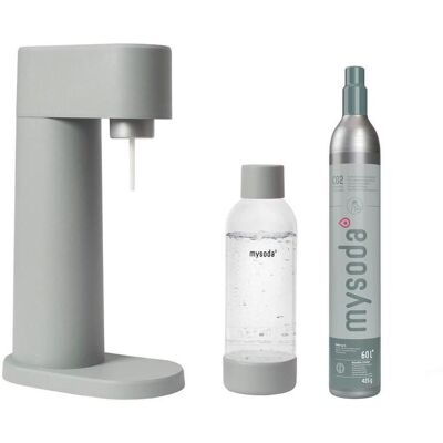 mysoda Wassersprudler, Salbeigrün, Naturmaterialien, 13x41x24.5 cm, Geschirr, Wasseraufbereitung, Wassersprudler mysoda Wassersprudler, Salbeigrün, Naturmaterialien, 13x41x24.5 cm, Geschirr, Wasseraufbereitung, Wassersprudler