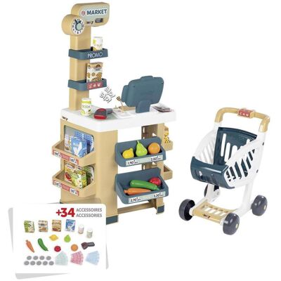 Smoby Rollenspiel Spielzeug - Kunststoff - Ab 3 Jahre - 90x49x38.5 cm Smoby Rollenspiel Spielzeug - Kunststoff - Ab 3 Jahre - 90x49x38.5 cm