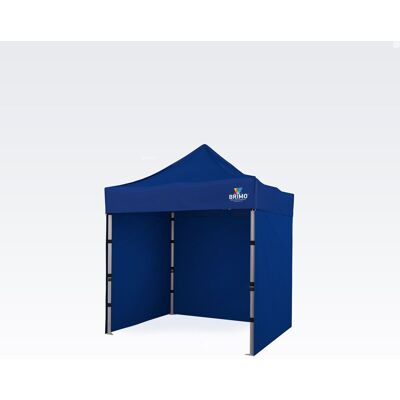 BRIMO - Gazebo 2x2m - Blau - Aluminium - Gazebo BRIMO - Gazebo 2x2m - Blau - Aluminium - Gazebo