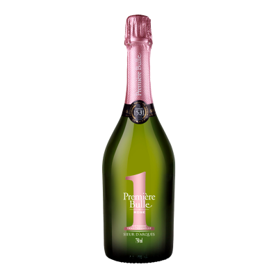 Crémant de Limoux rosé - Première Bulle rosé - Sieur d'Arques Languedoc Roussillon Crémant de Limoux rosé - Première Bulle rosé - Sieur d'Arques Languedoc Roussillon