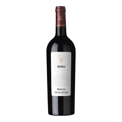 Mouton Cadet "Réserve" Médoc 2021 - Baron Philippe de Rothschild - Médoc - Rotwein - 0.75L Bordeaux Mouton Cadet "Réserve" Médoc 2021 - Baron Philippe de Rothschild - Médoc - Rotwein - 0.75L Bordeaux