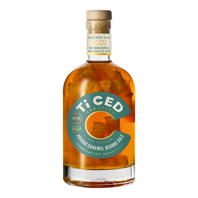 Les Rhums de Ced Rum arrangé - Ti Ced - Caramel Beurre Salé Les Rhums de Ced Rum arrangé - Ti Ced - Caramel Beurre Salé