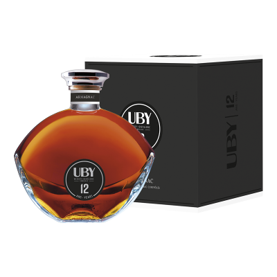 Armagnac - Uby - Trilogie Armagnac 12 Jahre - Etui Südwest Frankreich Armagnac - Uby - Trilogie Armagnac 12 Jahre - Etui Südwest Frankreich